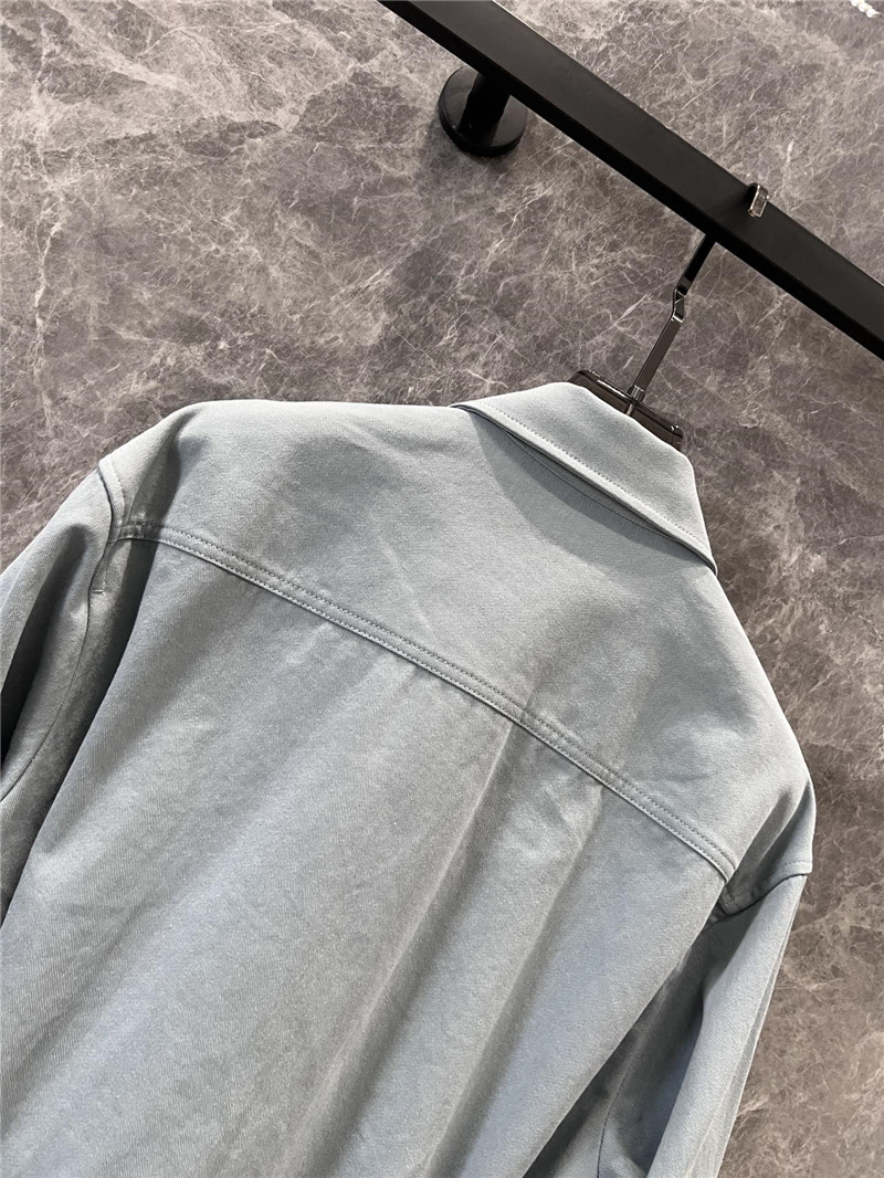 F**di lapel jacket denim coat replica clothing sites