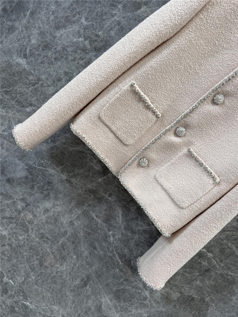 Ce1i*e round collar buttoned small coat replica clothing sites