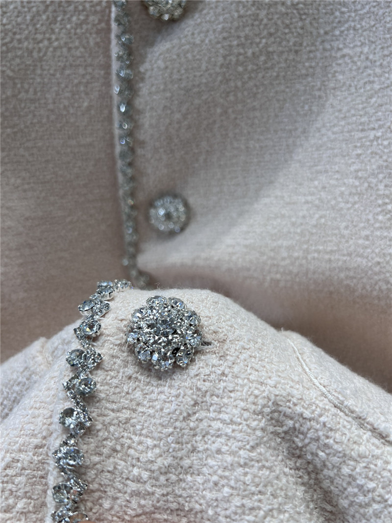 Ce1i*e round collar buttoned small coat replica clothing sites