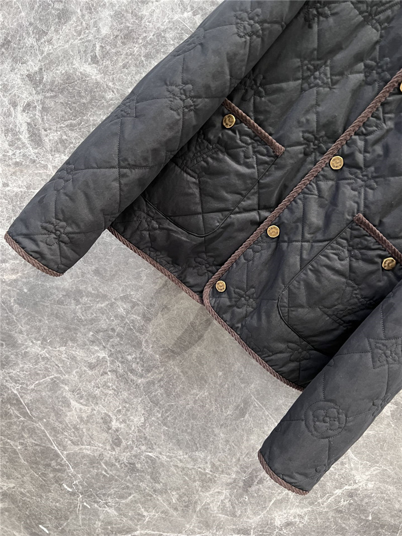 l0vis Vvtt0n lv old flower quilted cotton jacket replicas clothes
