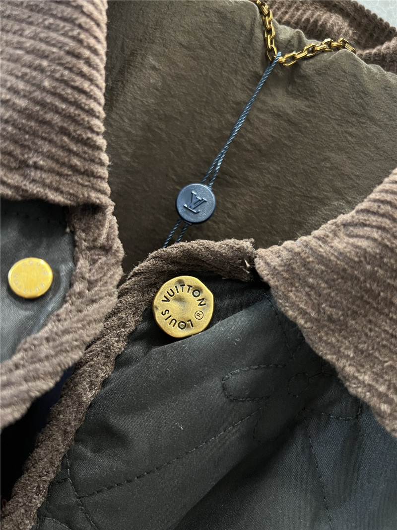 l0vis Vvtt0n lv old flower quilted cotton jacket replicas clothes