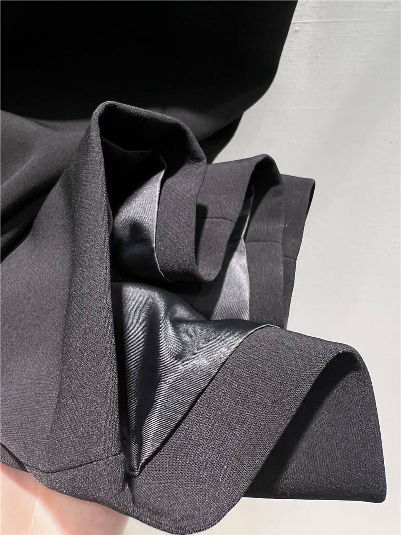 Ch**el bow little black dress replica d&g clothing