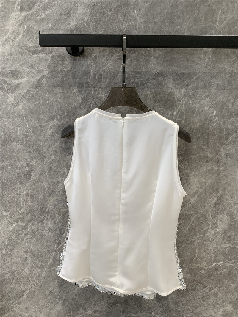 Va1e*ntin0 sequined vest top cheap replica designer clothes