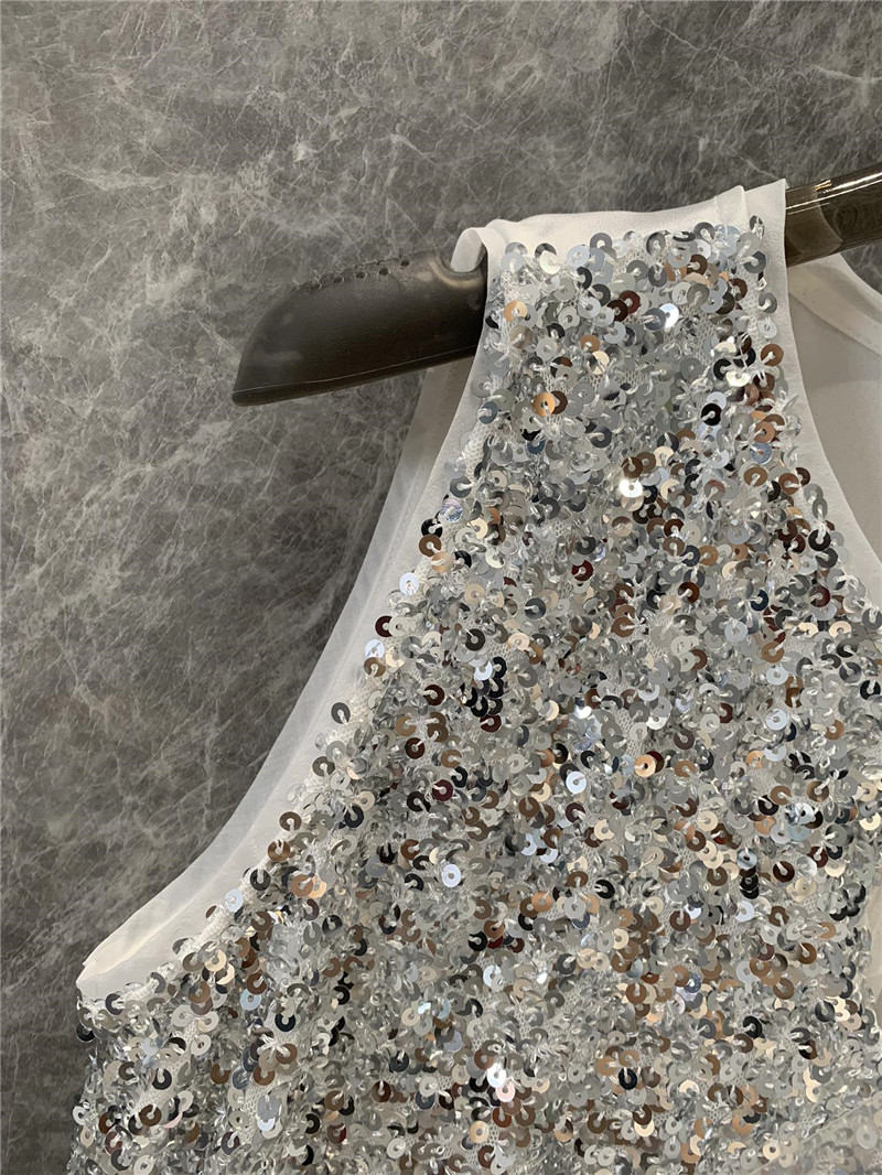 Va1e*ntin0 sequined vest top cheap replica designer clothes