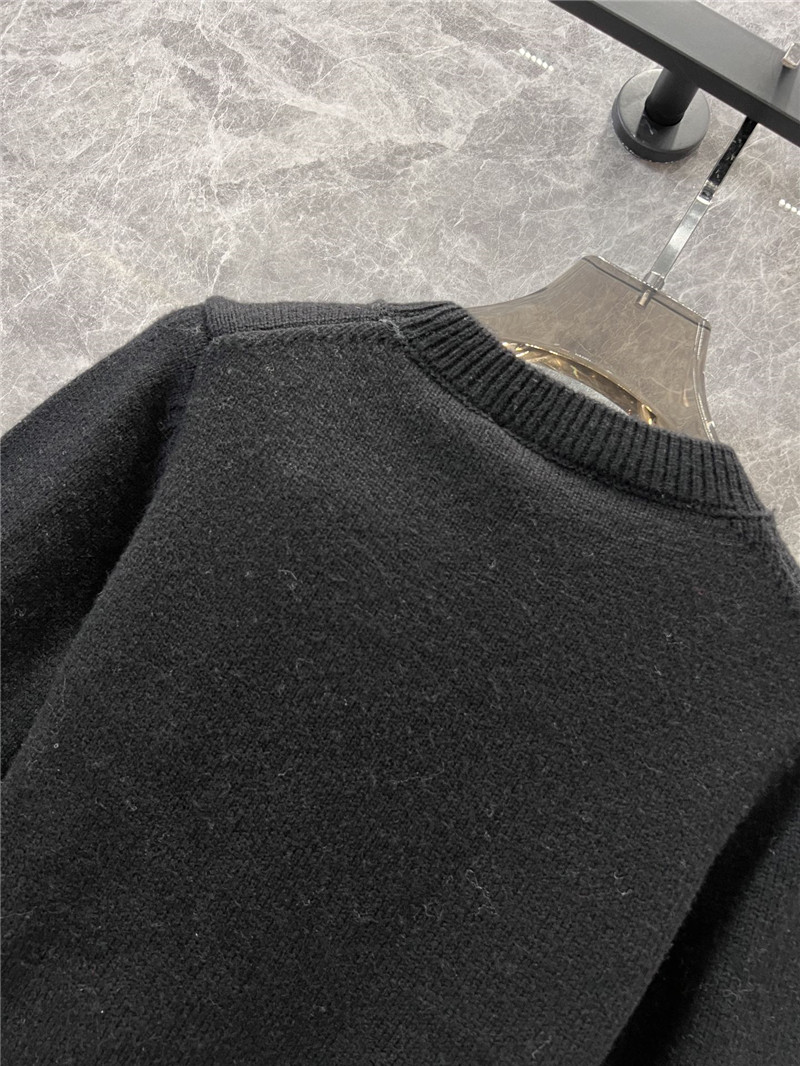 M1um1u short knitted sweater replica d&g clothing