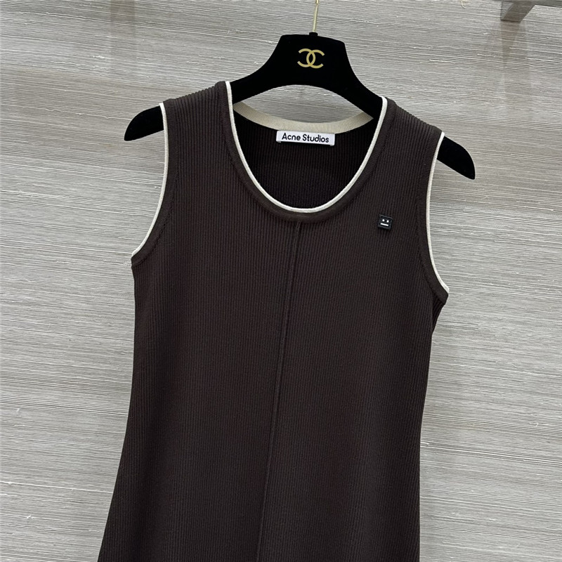 acne studios knitted vest dress replica clothing sites