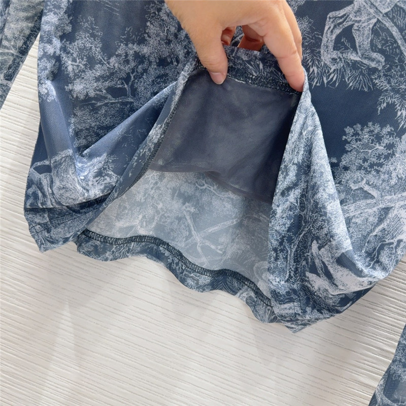 D10r joie de vivre print bottoming shirt replicas clothes