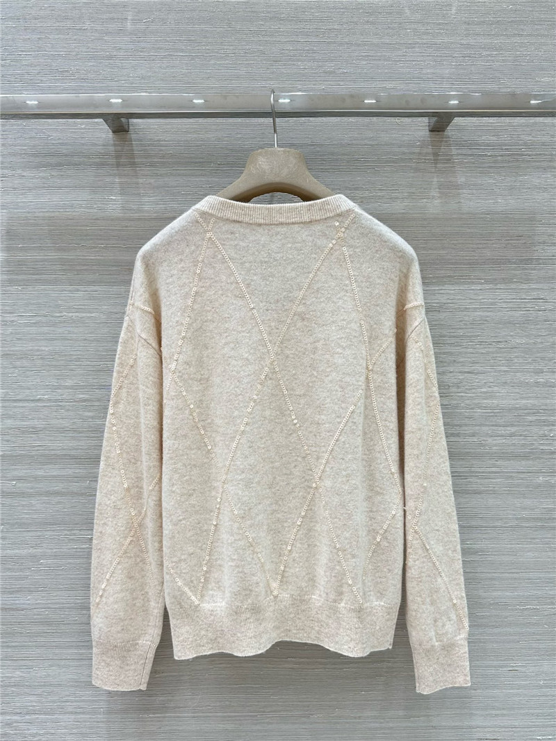 BC wool cashmere V-neck top replica clothes