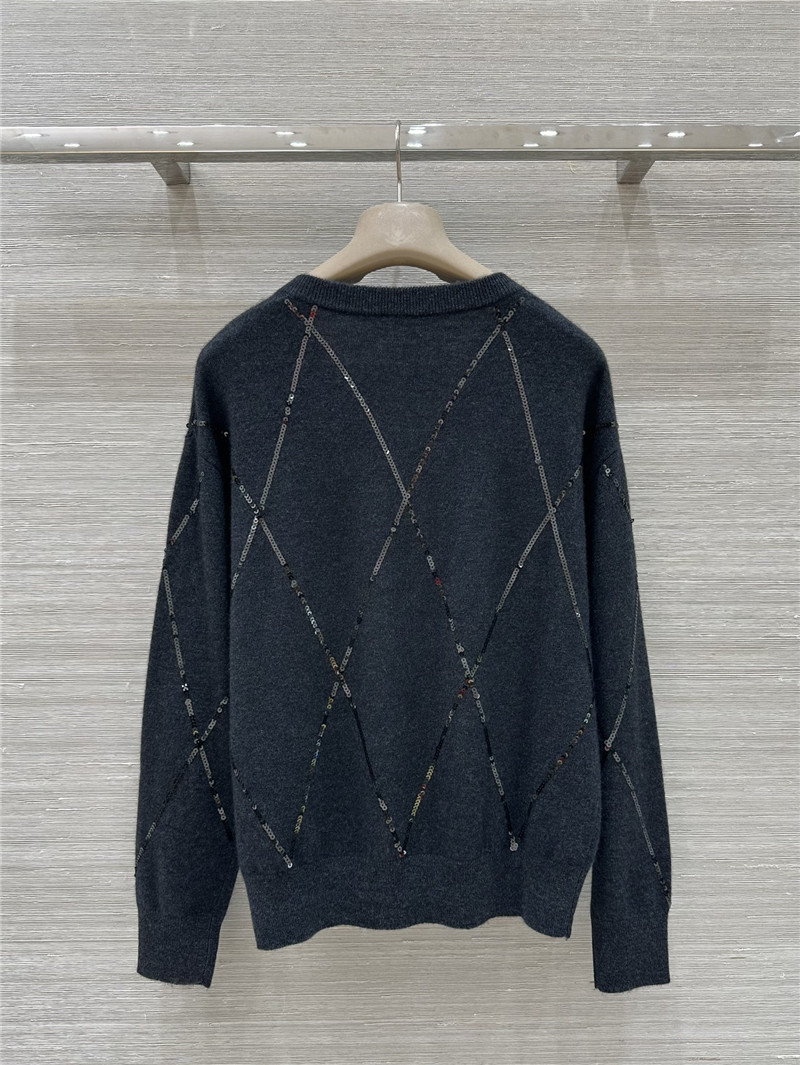 BC wool cashmere V-neck top replica clothes