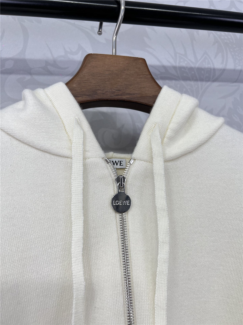 L0ew* embossed logo cardigan replica designer clothes