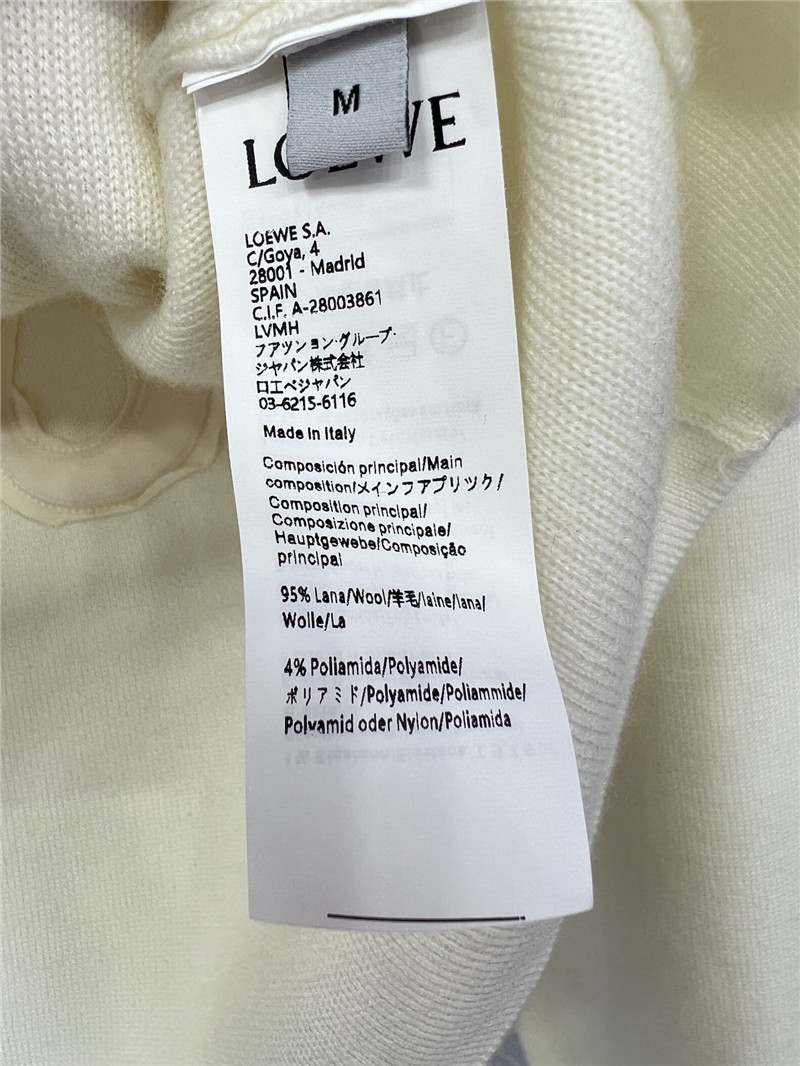 L0ew* embossed logo cardigan replica designer clothes