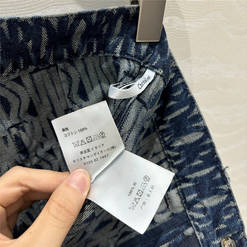 D10r mid-rise double pocket denim shorts replica clothes