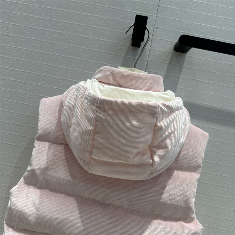 Moncler corduroy vest down jacket replicas clothes