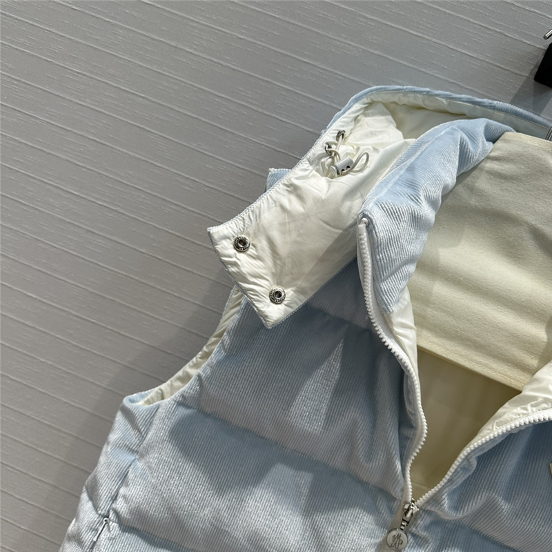 Moncler corduroy vest down jacket replicas clothes