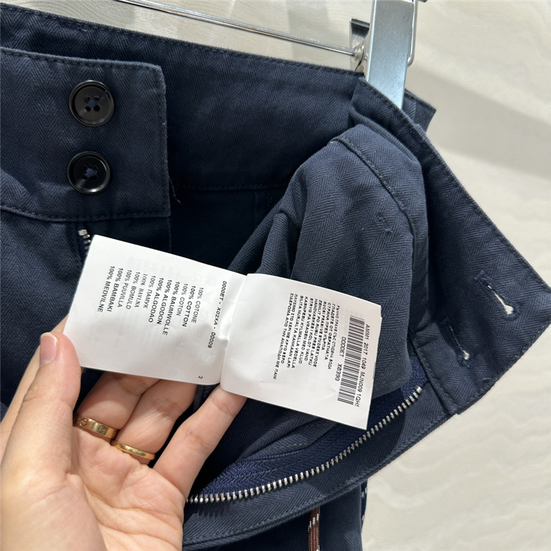 M1um1u cargo pocket straight pants replica d&g clothing