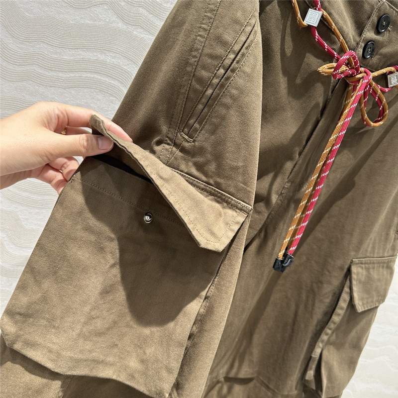 M1um1u cargo pocket straight pants replica d&g clothing