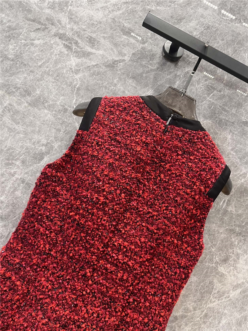 M1um1u floral print hip-hugging vest dress replicas clothes