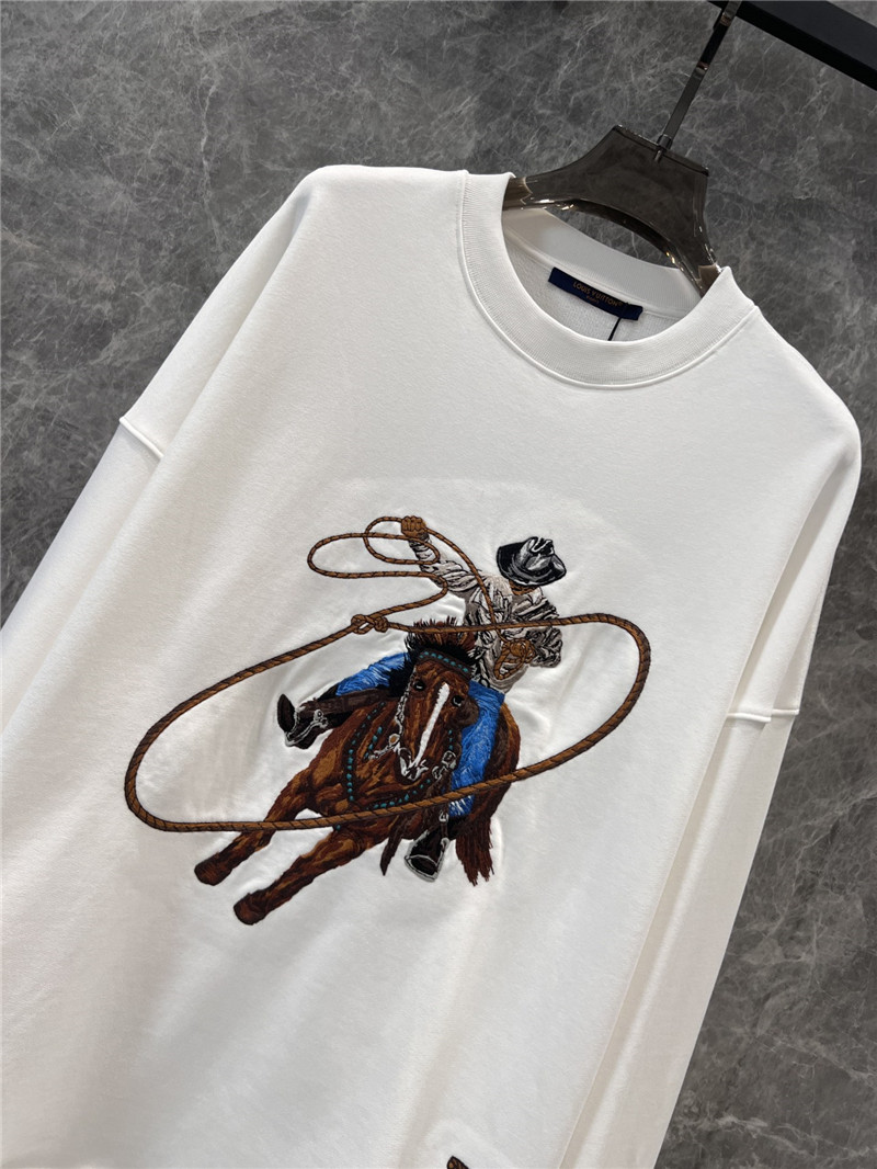 l0vis Vvtt0n lv round neck sweatshirt replicas clothes