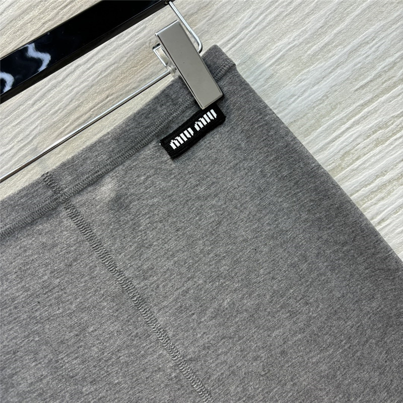 M1um1u letter dotted skirt replica d&g clothing