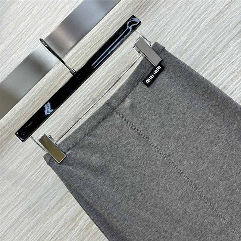 M1um1u letter dotted skirt replica d&g clothing