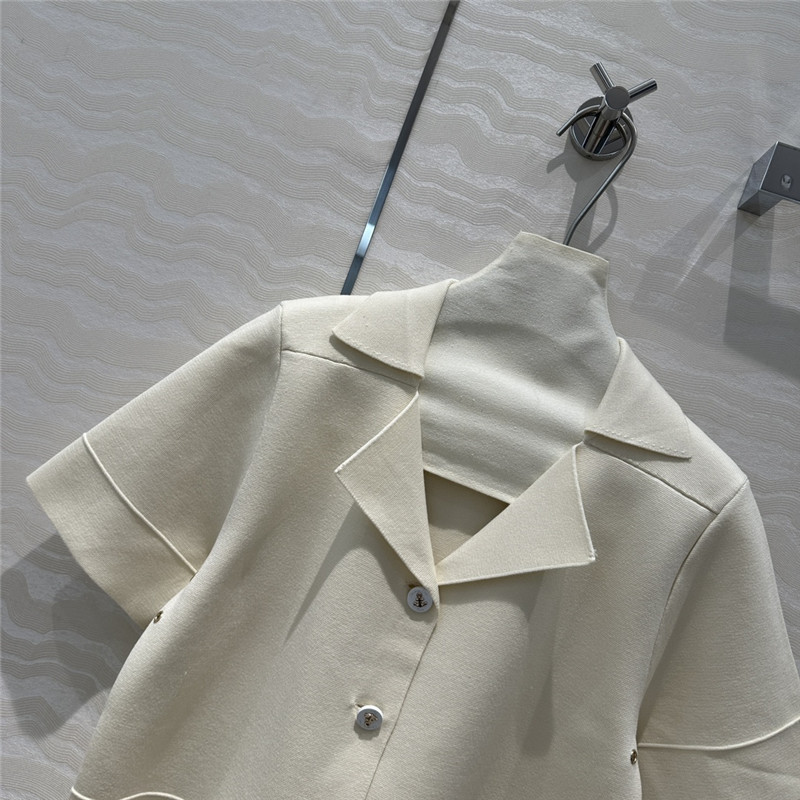 D10r navy style lapel small jacket replica d&g clothing