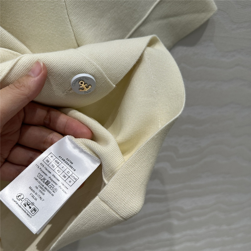 D10r navy style lapel small jacket replica d&g clothing