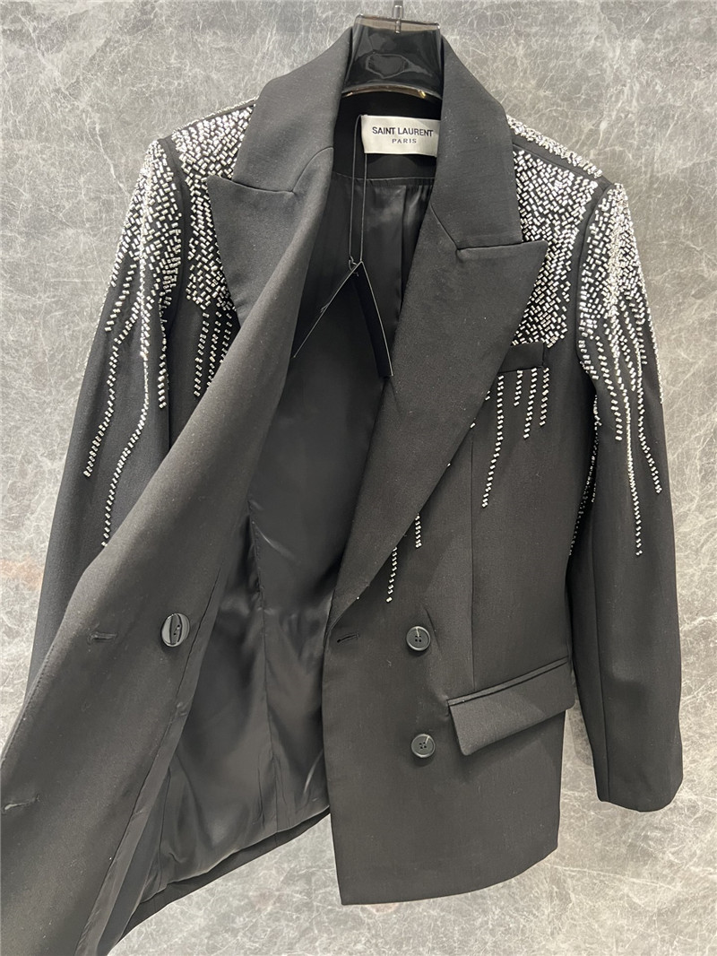 y51 crystal D1am0nd suit jacket replica clothing sites