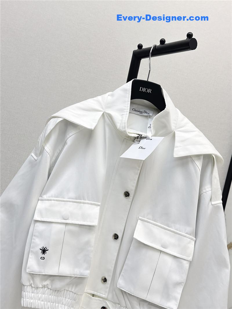 D10r hooded short trench coat cheap replica designer clothes