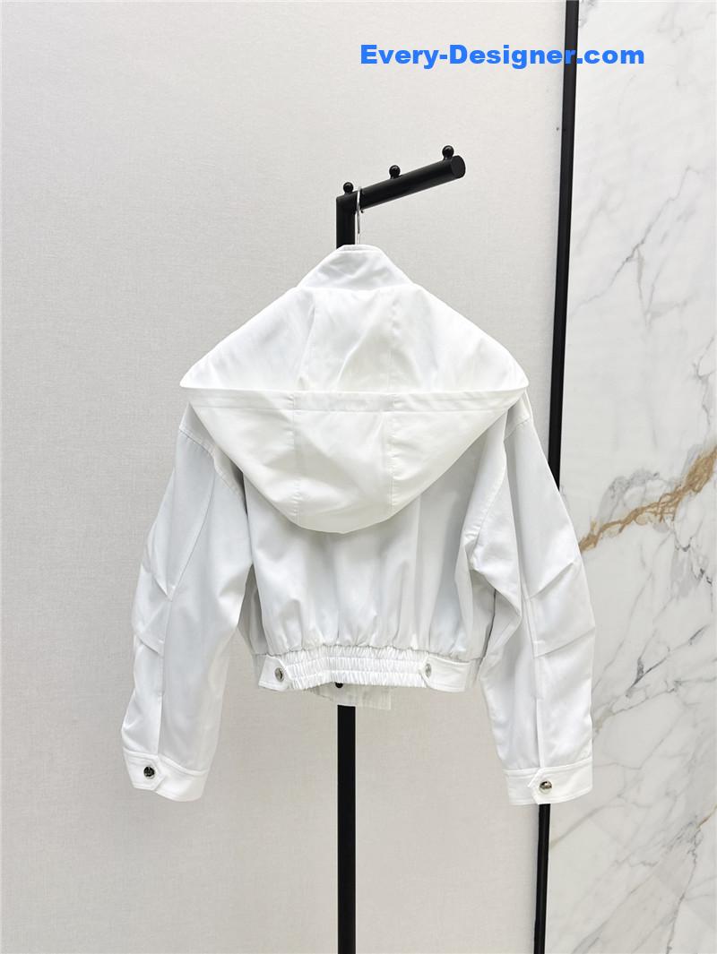 D10r hooded short trench coat cheap replica designer clothes