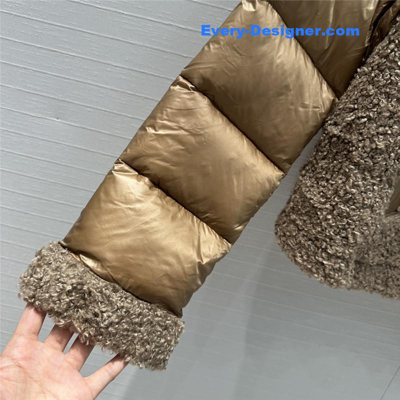 Moncler wool motorcycle down jacket replica clothes