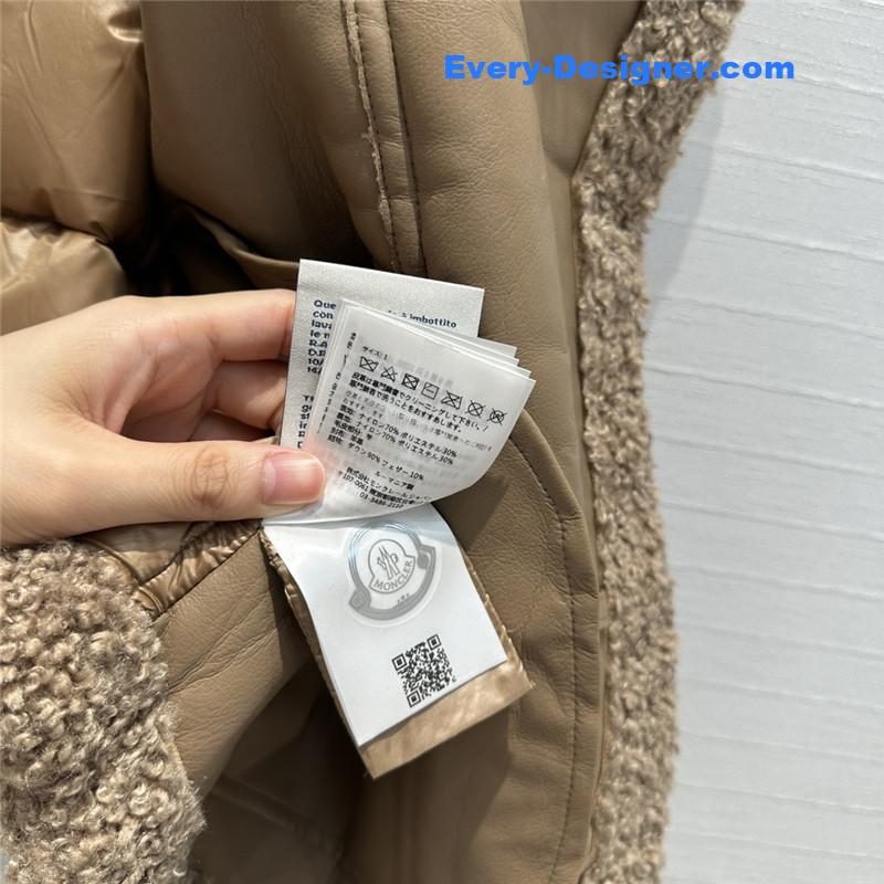 Moncler wool motorcycle down jacket replica clothes