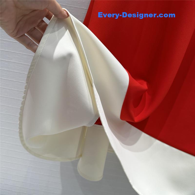 Va1e*ntin0 colorblock graffiti skirt replica d&g clothing