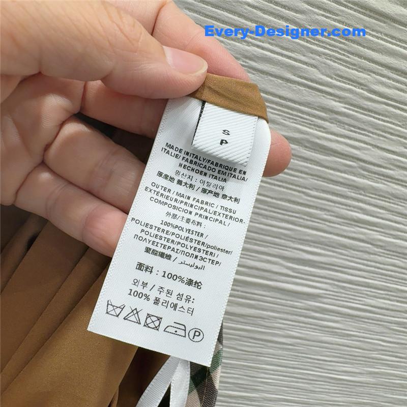 Bv*b*rry colorblock plaid skirt replica d&g clothing