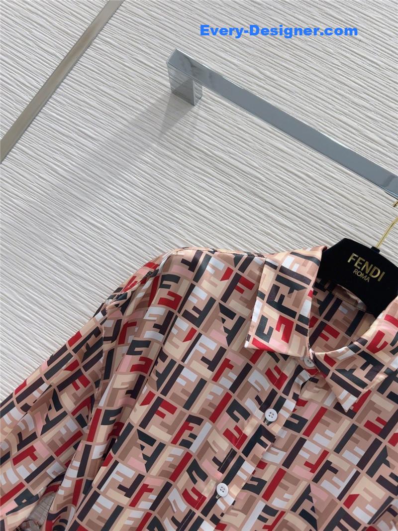 F**di nautical series shirt dress replica clothing sites