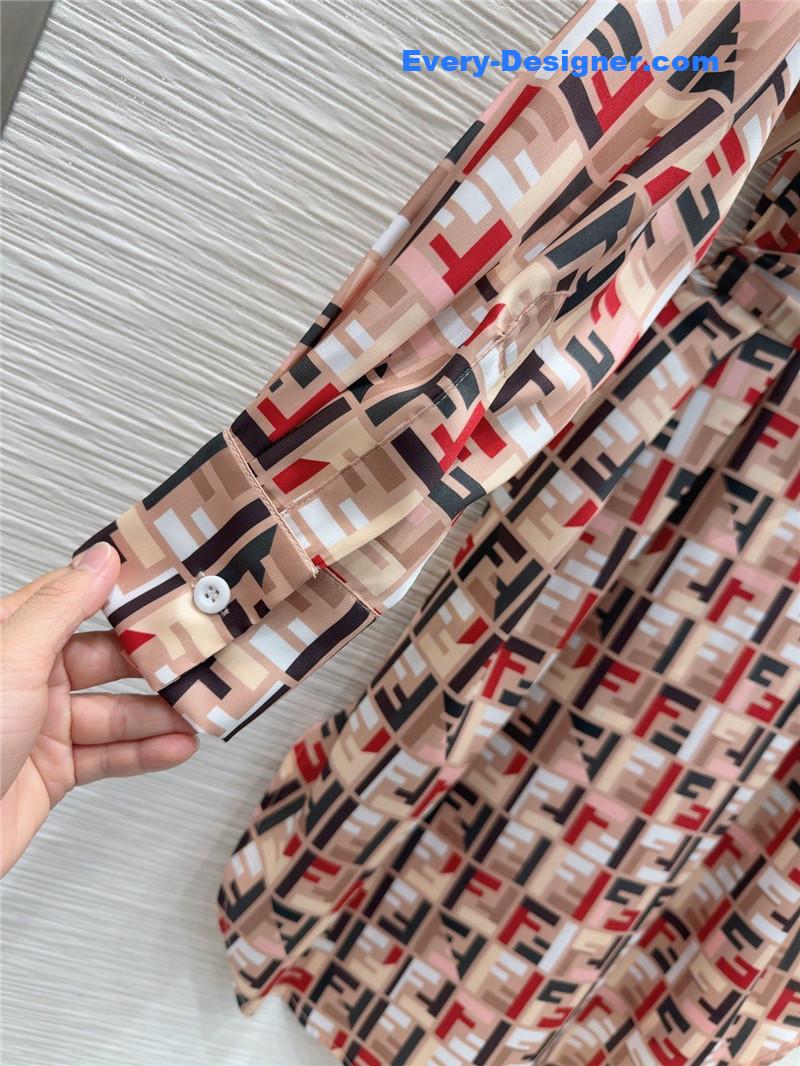 F**di nautical series shirt dress replica clothing sites