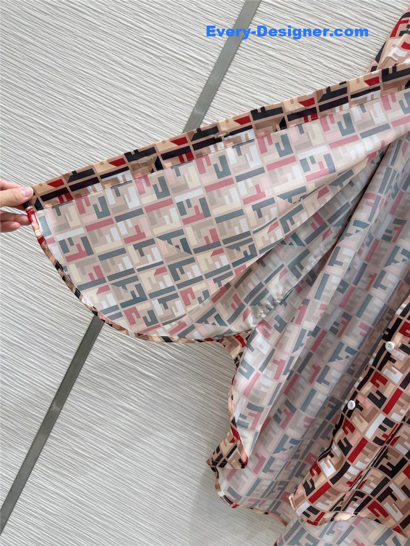 F**di nautical series shirt dress replica clothing sites