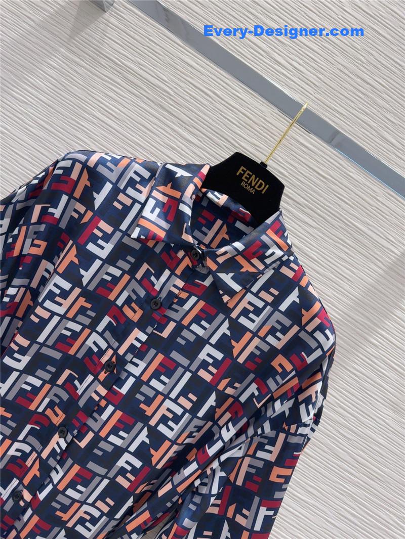 F**di nautical series shirt dress replica clothing sites