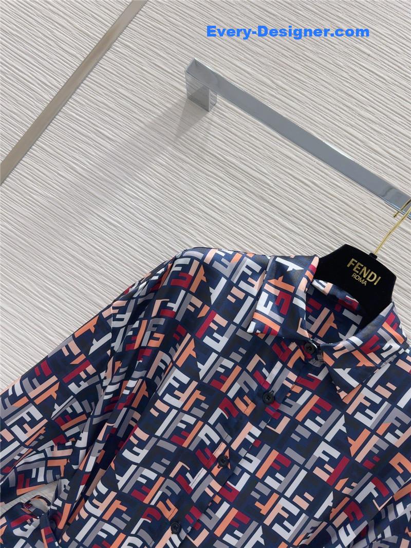 F**di nautical series shirt dress replica clothing sites