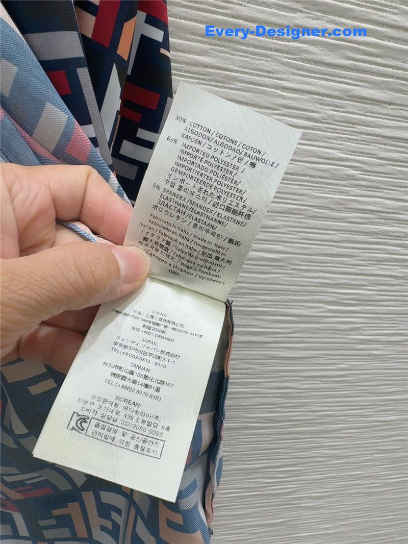 F**di nautical series shirt dress replica clothing sites