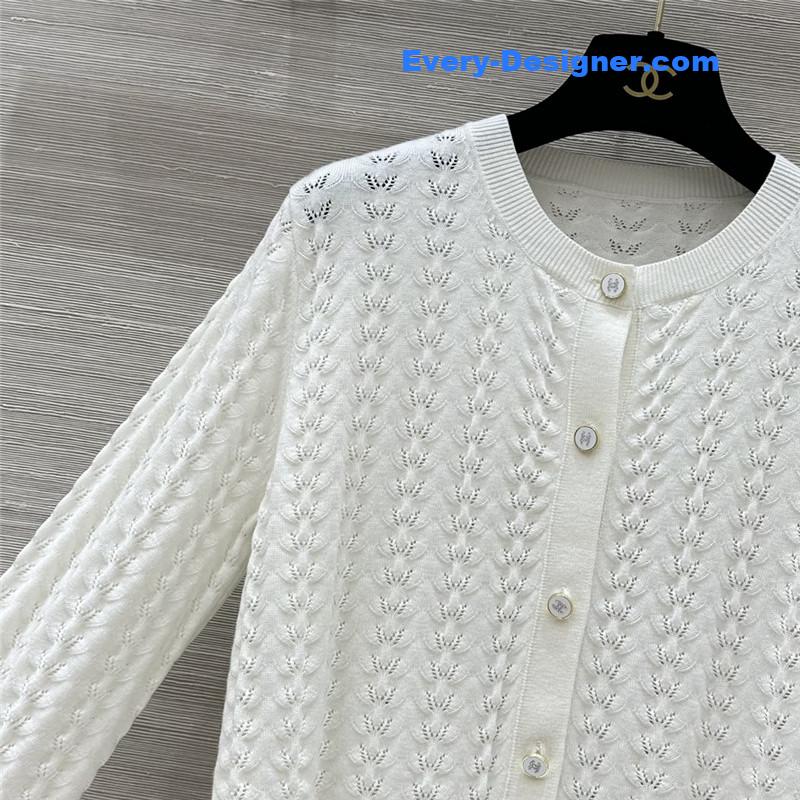 Ch**el knitted cardigan replica d&g clothing
