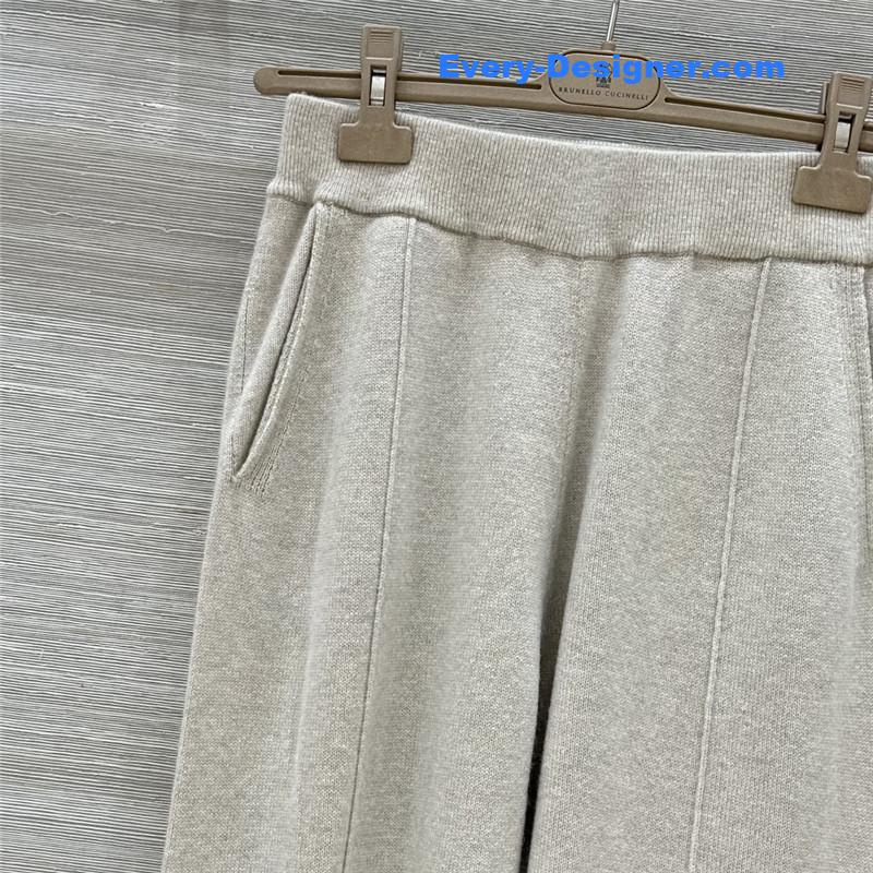 BC sequined cashmere top + pants set replicas clothes