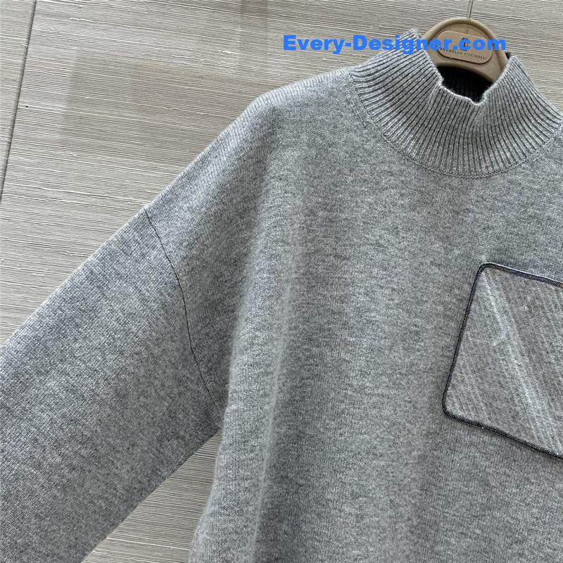 BC sequined cashmere top + pants set replicas clothes