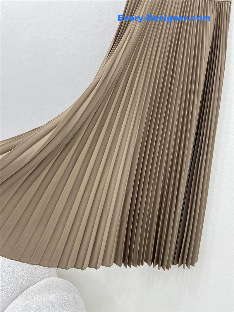D10r pleated long skirt replica d&g clothing