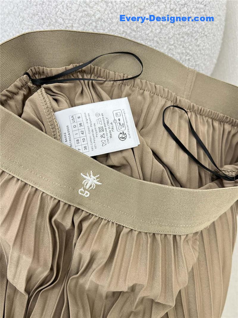 D10r pleated long skirt replica d&g clothing