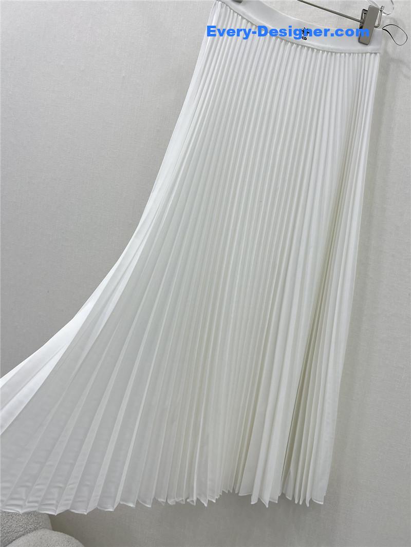D10r pleated long skirt replica d&g clothing