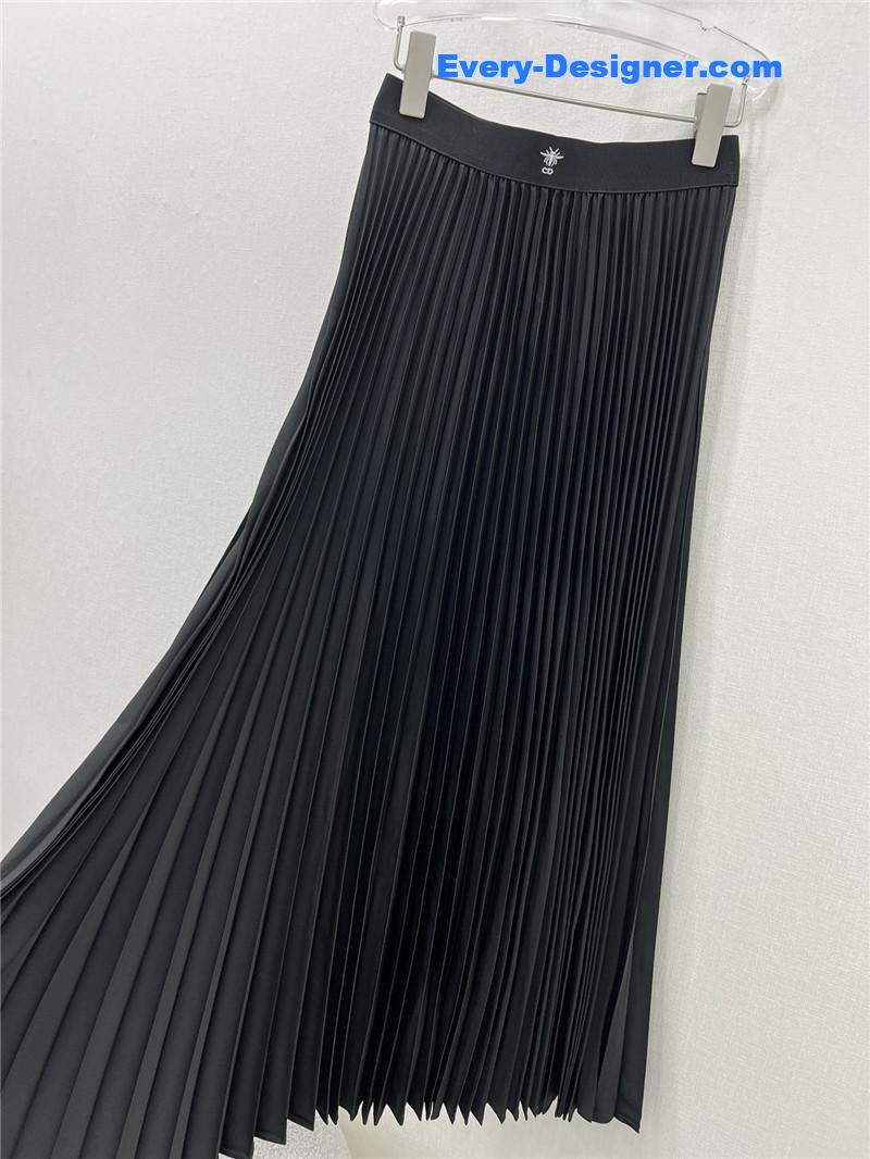 D10r pleated long skirt replica d&g clothing