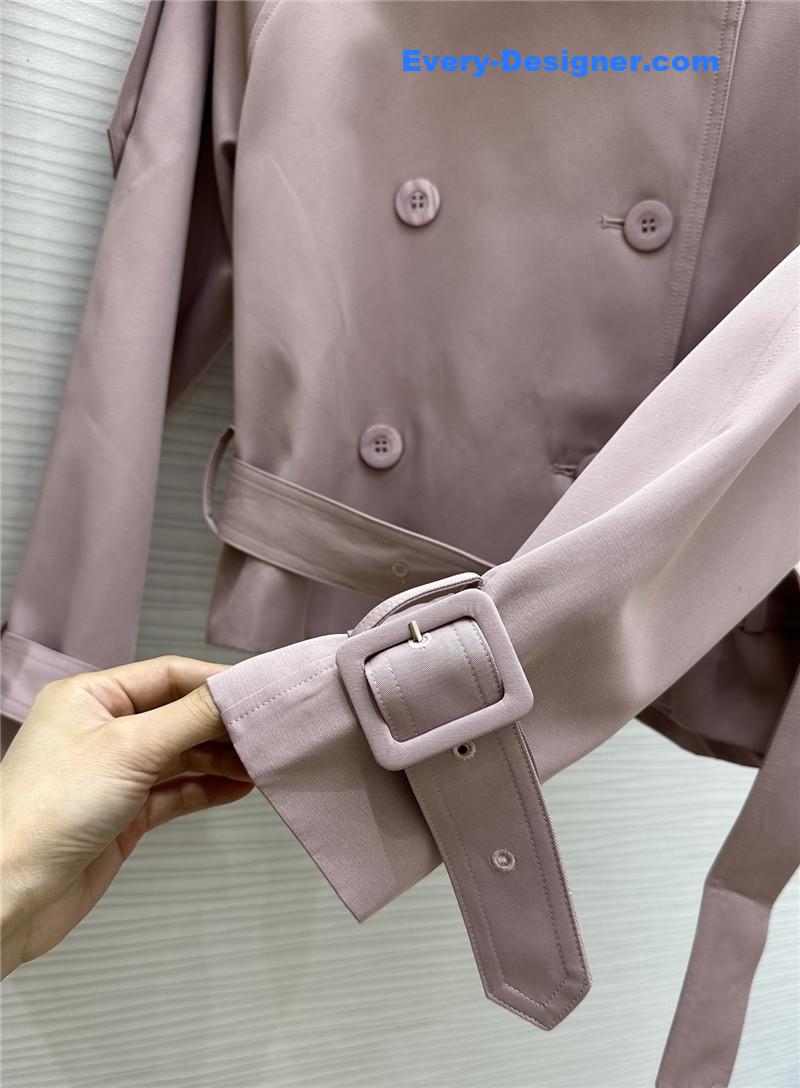 Bv*b*rry stand collar short trench coat replicas clothes