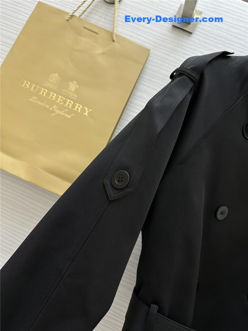 Bv*b*rry stand collar short trench coat replicas clothes