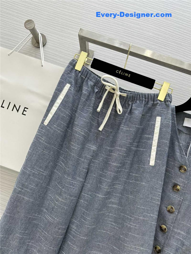 Ce1i*e linen vest suit cheap replica designer clothes