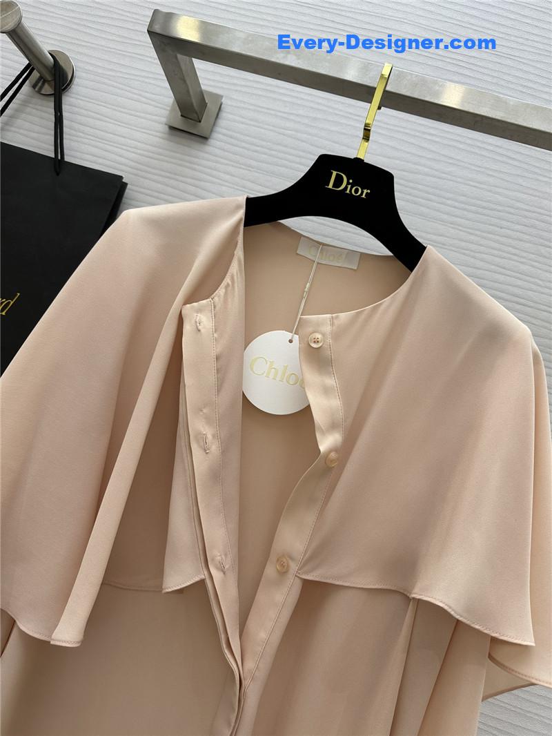 Chloé cape shirt replica designer clothing websites